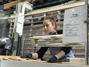 Pizza für Gäste einer Veranstaltung